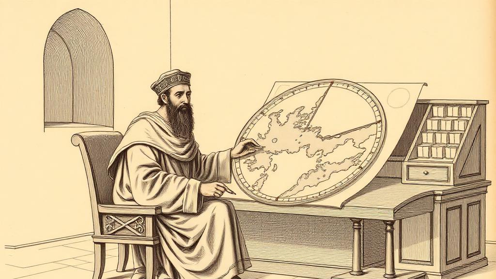 Al-Idrisi's silver map, or how a Norman king bought the world