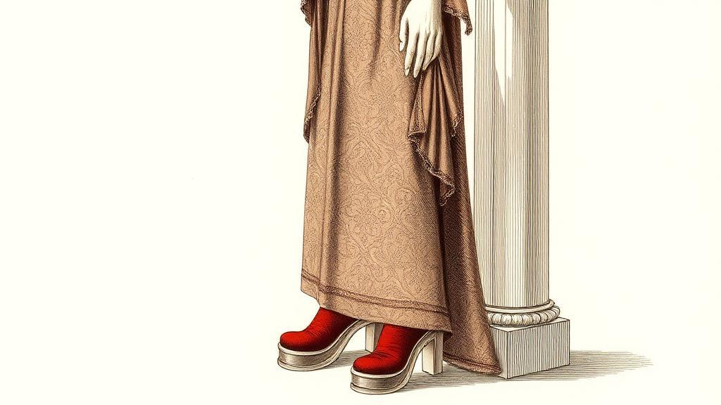 Chopines, or the politics of walking tall