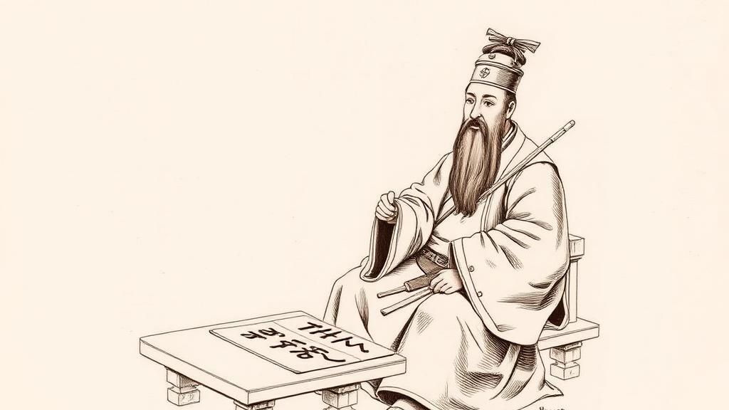 Hangul, or the alphabet that came with a user manual