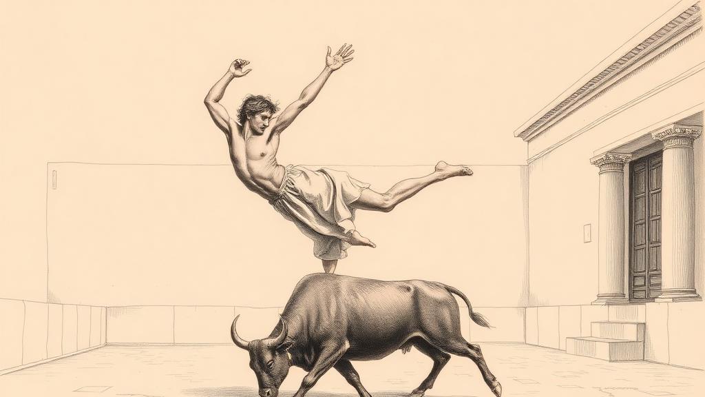 The bull-leaper of Knossos