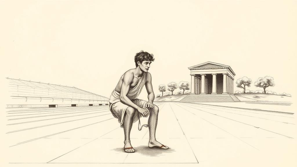 The first Olympic footrace, and the cook who won it