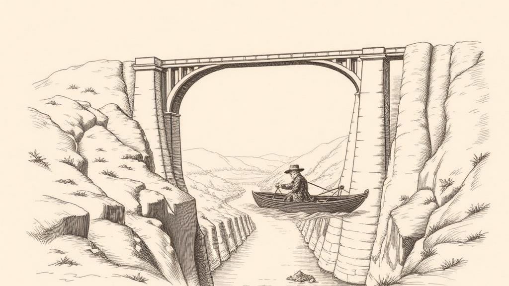 The Pontcysyllte Aqueduct, or how Telford carried a canal 127 feet above the Dee