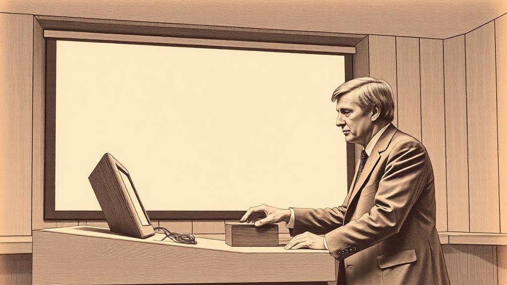 The Mother of All Demos, or the ninety minutes nobody was quite ready for