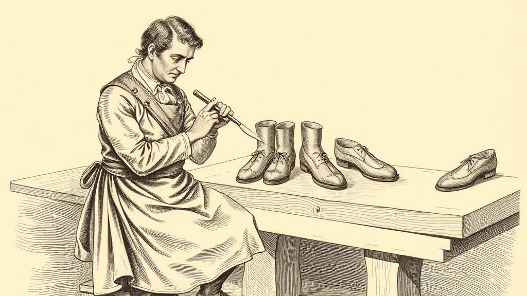 The straight last: when shoes finally learned left from right